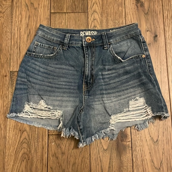 Rewash Pants - Rewash Jean Shorts